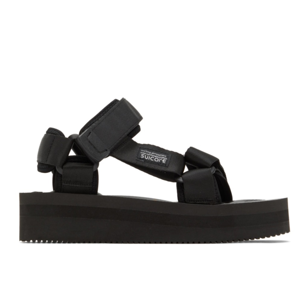 NEW SUICOKE x Vibram Depa V2PO Strappy Flatform Platform Sandals